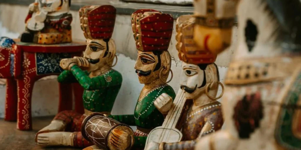 Indian traditional puppets